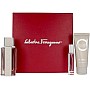 مجموعة فيراغامو برايت ليذر بور هوم او دو تواليت 100 مل + جل استحمام 100 مل = او دي تواليت 10 مل