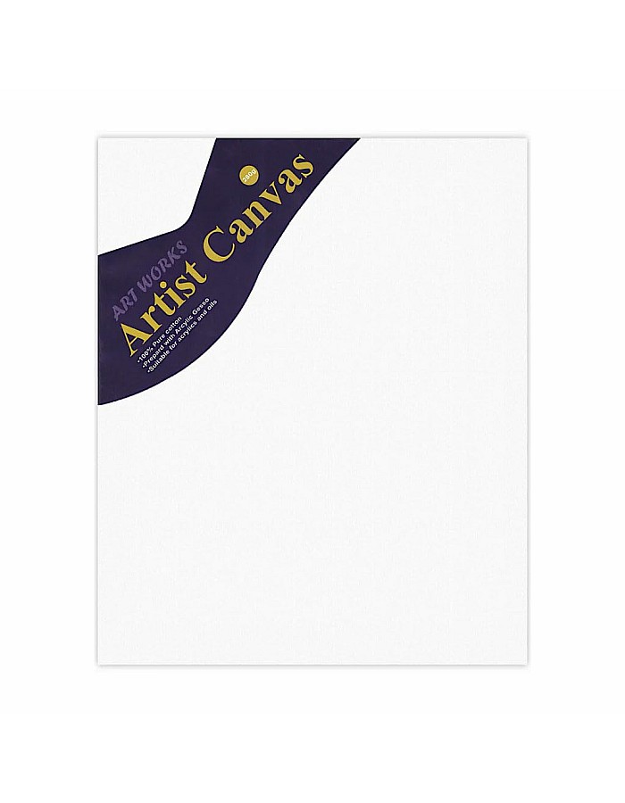 Keep Smiling Canvas Drawing Board, 50 × 60 Cm - White