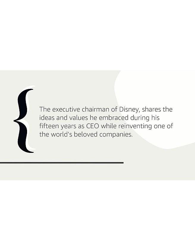 Random House Books for Young Readers The Ride of a Lifetime: Lessons Learned from 15 Years as CEO of the Walt Disney Company by Robert Iger