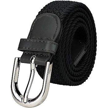 Flexible belt-elegant belt of rubber fabric for men and women, ideal for casual and official clothes