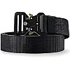 Gayish Marines Men's Nylon Belt with Strong Metal Buckle – Comfortable and Adjustable