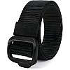 Men's Belt Gaish Durable Nylon and Black Metal Buckle