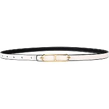 Modern women's belt made of luxurious leather with a shiny metal touch, adjustable enhances confidence and daily shine for modern or formal looks