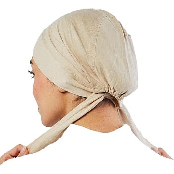 Tie Shop Women Cotton Bonnet With Ribbon
