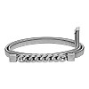Wholesale Luxury Lady Dress Jeans Pants Skinny Wedding Thin Belts Elastic Strength Waist Belt silver Metal Chain Belt Women