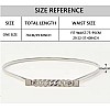 Wholesale Luxury Lady Dress Jeans Pants Skinny Wedding Thin Belts Elastic Strength Waist Belt silver Metal Chain Belt Women
