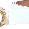 Women's Slim Leather Belt