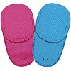 Nylon Lined Case - Durable case with a nylon lining to cushion kid's glasses, stylish and practical for boys and girls, available as a two-piece set in several color options.