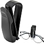 Sunglasses Holder Clip On Car Sun Visor Clip On Ticket Card Black