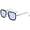 Retro Aviator Sunglasses for Men Women Sunglasses Classic Downey Iron Man Tony Stark - Lenses