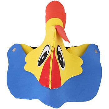 3A Foam Animal Cap Size 12x7, Multi Color 2156-155