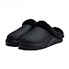 Onda Mega 2 Lined Fur Clogs for Women Winter Warm Indoor/Outdoor Shoes with Button