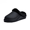 Onda Mega 2 Lined Fur Clogs for Women Winter Warm Indoor/Outdoor Shoes with Button