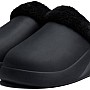 Onda Mega 2 Lined Fur Clogs for Women Winter Warm Indoor/Outdoor Shoes with Button