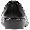 CLARKS Women's Ashland Bubble Slip-On Loafer, Black, 7.5 UK, Black, 7.5 UK Wide