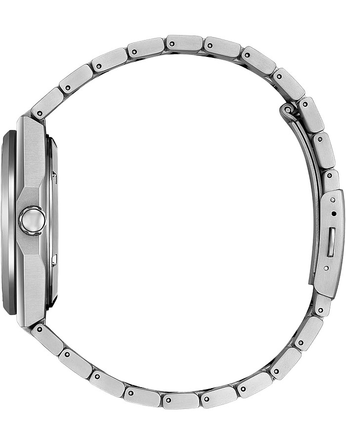 Citizen NJ0180-80X Automatic Men's Watch Titanium 10 Bar Analogue Date Silver