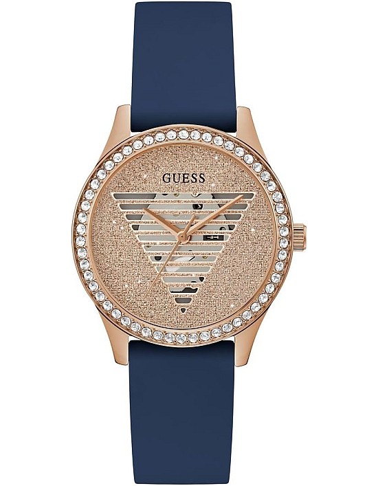 ساعة أنالوج GW0530L3 من جيس، أزرق، بسوار