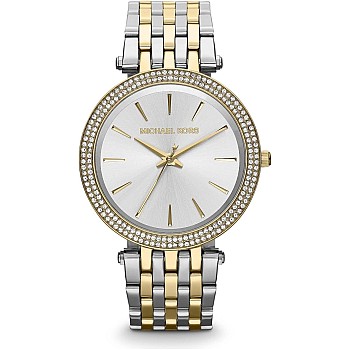 Michael Kors Darci Watch for Women - Analog Stainless Steel Band