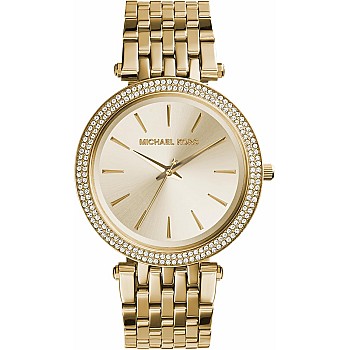 Michael Kors Darci Women's Watch, Stainless Steel and Pavé Crystal Watch for Women