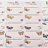 Tanex School Tickets 10 Pieces 3 Sheets Butterfly Model TSL-825