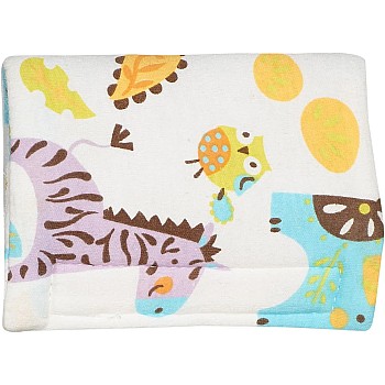 Mix Max Cotton Bottle Bag with USB Port - Multi Color