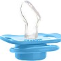 Bubbles pacifier beveled - blue