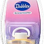Bubbles pacifier beveled - yellow