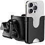 Guiseapue Cup Holder for Walker: Stroller Cup Holder Attachment with Phone Holder, Wheelchair/Stroller Accessories for Rollator, Bike, Scooter, Baby Essentials, First Mother‘s Day Gifts for New Mom