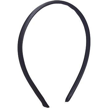 Daphne Satin Hair Band For Girls - Black