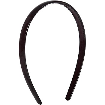 Sara Women's Plastic Head Band, Black