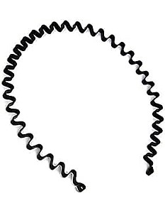 VETELLY-Black Metal Headband – Unique Design for a Stylish and Trendy Look