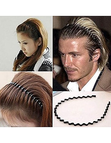 VETELLY-Black Metal Headband – Unique Design for a Stylish and Trendy Look