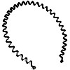 VETELLY-Black Metal Headband – Unique Design for a Stylish and Trendy Look