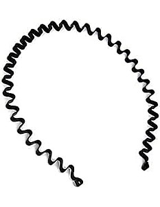 VETELLY-Black Metal Headband – Unique Design for a Stylish and Trendy Look