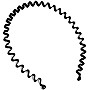 VETELLY-Black Metal Headband – Unique Design for a Stylish and Trendy Look
