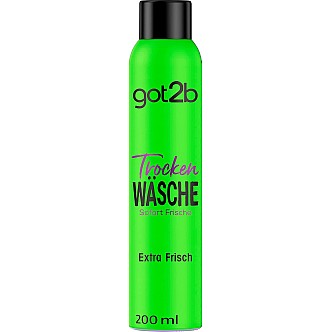 got2b Dry Shampoo Extra Fresh (200 ml), Dry Shampoo with Instant Fresh Effect, Dry Shampoo without Residue with 48 Hours Tropical Breeze Fragrance