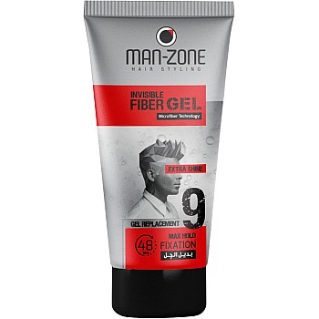 Man-Zone Max Hold Invisible Fiber Gel 175 ml