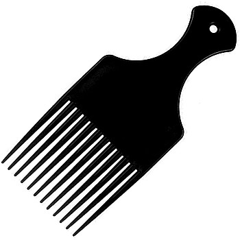 Hair Comb, Smooth Hair Pick Comb, Plastic, Wide Tooth Hair Pick Comb, Hairdressing Styling Tool for Natural Curly Hair