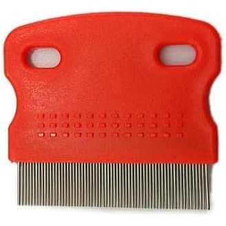 Head Lice Comb - Stainless Steel Precision Teeth Lice Removal Comb High Efficiency for Kids and Adults - Easy to Clean and Reusable (Multicolor)