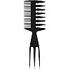 ZOZY Comb hair styling and black