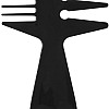 ZOZY Comb hair styling and black