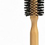 1 Piece Round Thermal Hair Brush, Wooden Hair Dryer Brush, Anti-Static Hair Styling Brush for Straightening Hair Thickening and Detangling Hair