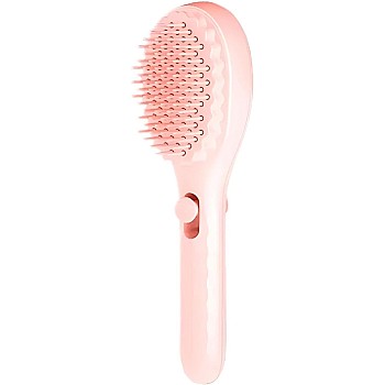 1Piece Telescopic Self Cleaning Hair Brush – One Click Retractable Comb with Detangling Function, Scalp Massage Brush for Wet and Dry Hair, Eliminates Knots for All Hair Types (Multi Color)