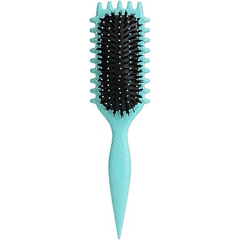 3 in 1 Curl Defining Brush, Curl Styling Brush, Reduce Pulling and Separating Curls, Curl Defining Brush, Shaping and Defining Curls Multicolor