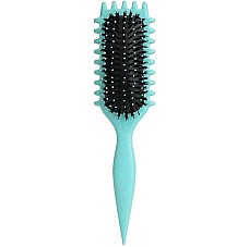 3 in 1 Professional Curly Brush – Easy Curl Styling Brush – Perfect Curly & Wavy Hair No Pulling or Tangling (Multicolor)
