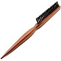 Barber Wood Handle Hair Brush Anti Loss Wooden Barber Hair Comb, Hair Round Roller Wood Hair Brush, Bristle Nylon Hair Comb.