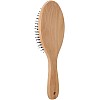 Premium Bamboo Hair Brush, All-Purpose Hair Brush Made of Sustainable Bamboo Wood - Paddle Brush for All Hair Types- Detangling Anti Static Hairbrush(1 Piece -WOOD)-oval or square shape