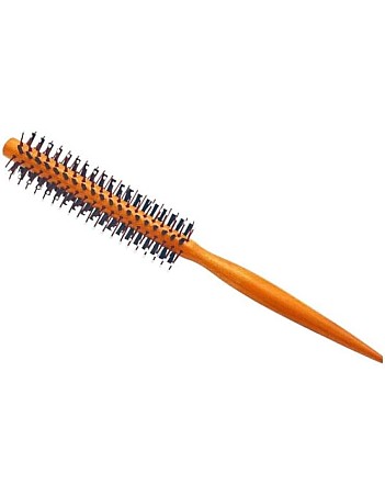 Round Brush, Small Round Hair Brush for Men and Women to Reduce Frizz, Prevent Dryness and Split Ends for Men and Women Hair Styling Detangling Thin Hair and Beard (Random Color)