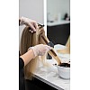 ZOZY Hair Dye Brush with Gloves Professional Coloring Brush & Disposable Gloves for Hair Coloring, Bleaching & Treatment