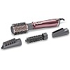 Babyliss AS960E Beliss Blower Brush, Hot Air Styler 1000 Watts, 4 in 1 Multifunctional Hair Styling Tools, for Fast Drying, Straightening, Curling – International Warranty – AS960SDE